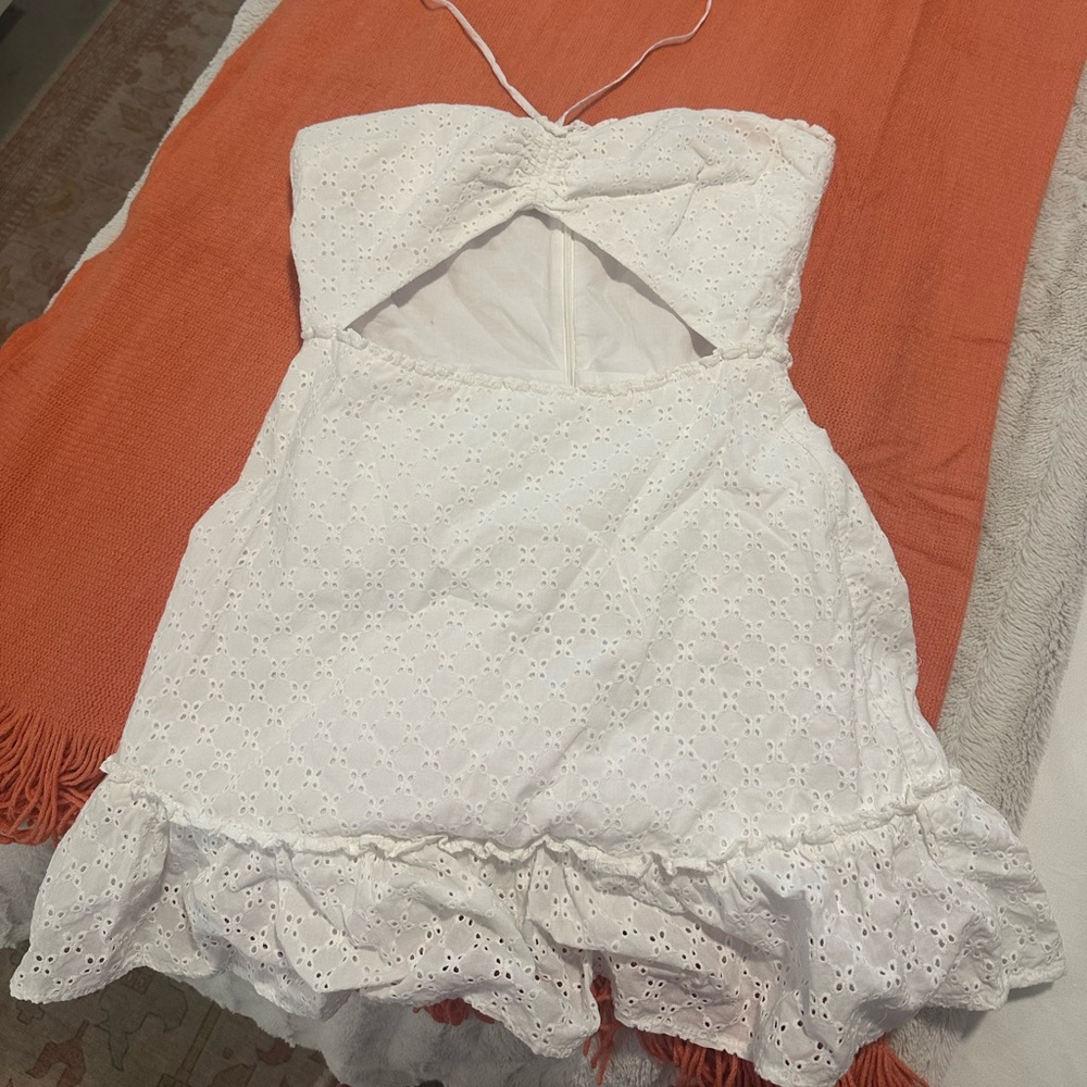 Lovers and friends white dress